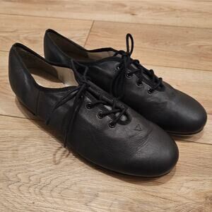 Capezio Unisex Tele Tone Black Dance Tap Shoes Size 11